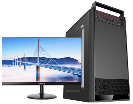 英特尔i5/i7商务办公电脑主机/台式机组装机/整机全套/学